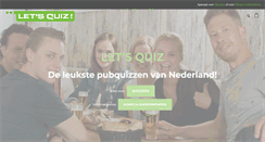 Desktop Screenshot of letsquiz.nl